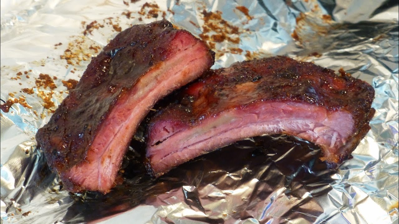 St Louis Style Ribs, Smoked Pork BBQ, Carolina Red Slaw, Smoked BBQ Baked Beans - YouTube