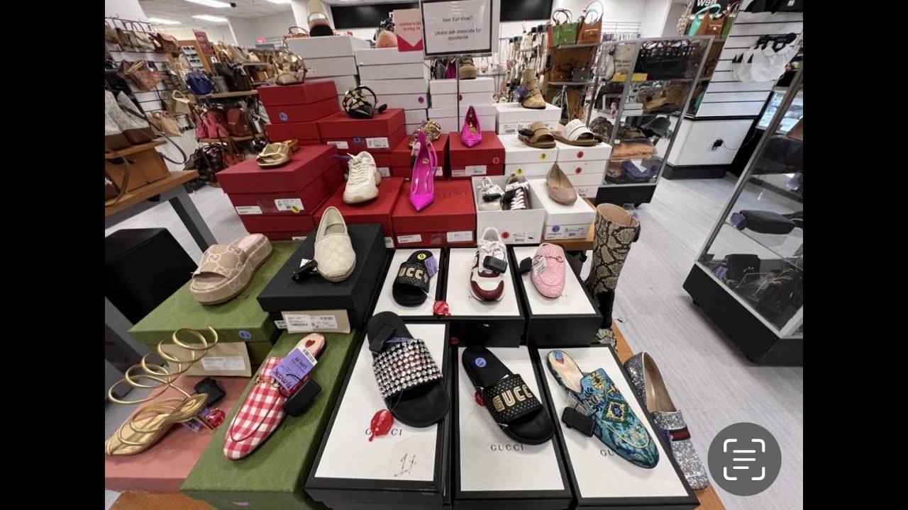 TJ Maxx Gucci Valentino Fashion Shopping Shoes Dresses