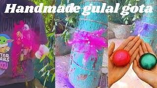 Diy Gulal Gota Handmade Holi Color Bomb At Home 🌸💥