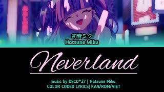 [Vietsub] Neverland - Hatsune Miku