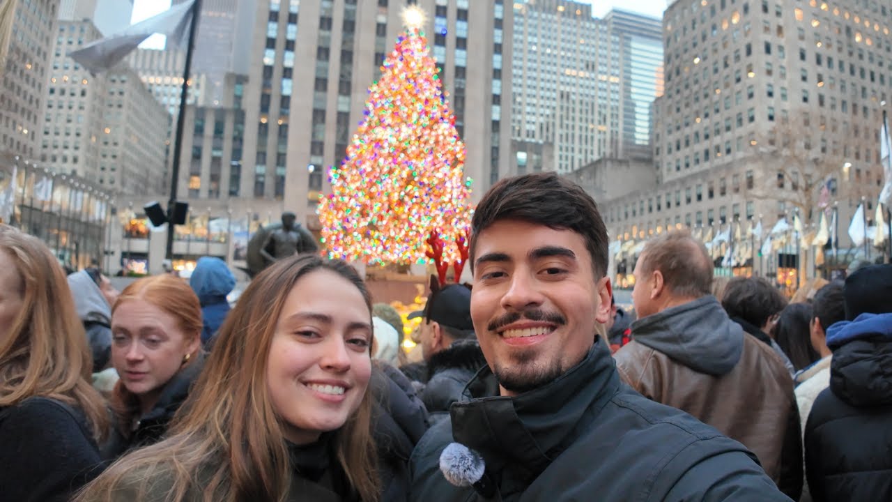 Um Dia Comigo nos EUA aos 22 Anos | Natal em Nova York - YouTube