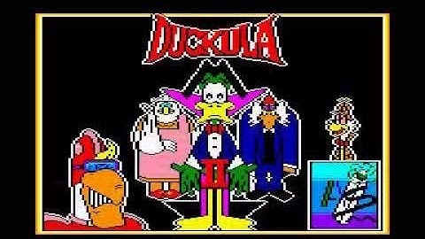 Count Duckula II Review for the Amstrad CPC by John Gage