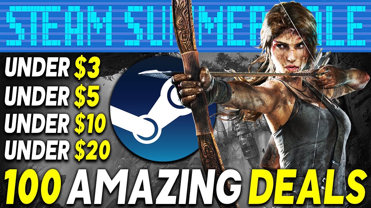 STEAM SUMMER SALE 2023 - 100 AMAZING PC GAME DEALS UNDER $3, UNDER $5,  UNDER $10 & UNDER $20! 