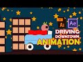 Driving Car ANIMATION - After effects beginner Tutorial | Episode 5