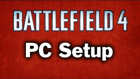 Battlefield 4 - My USER.CFG and Game Options Setup