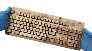 A Very Dirty Keyboard Restoration Will It Work?
