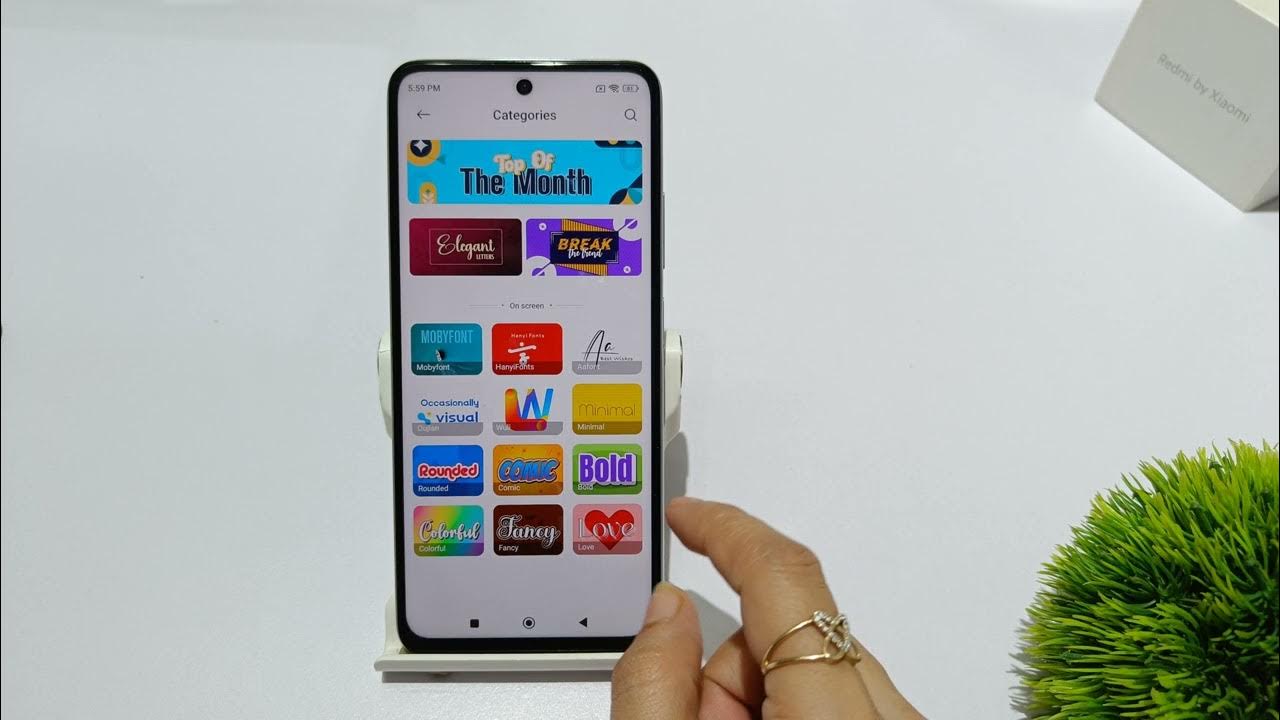 how to change font style in redmi note 13 pro,plus redmi note 13 me