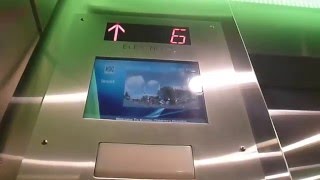 Parking garage elevator at the Boston Childrens Hospital in Boston MA