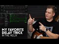 Helix Tips: How to make any stereo delay a dual delay in the Line 6 Helix