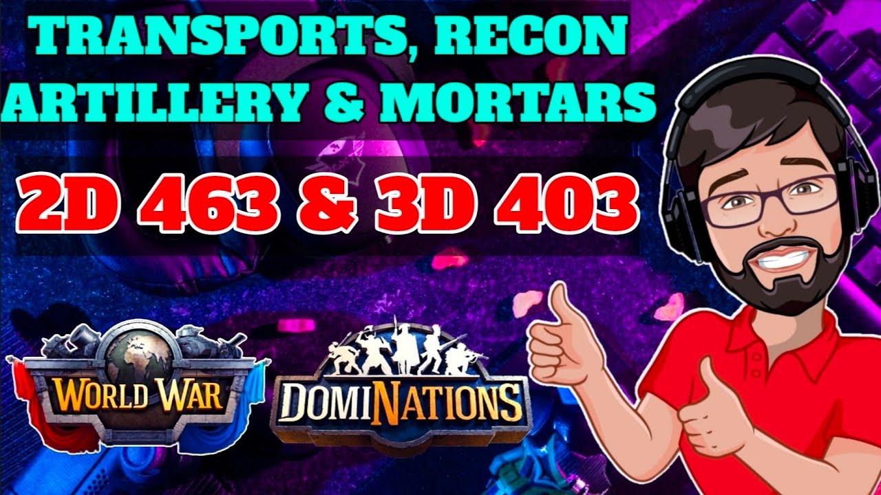 Самая простая комбинация войск для использования в DomiNations 