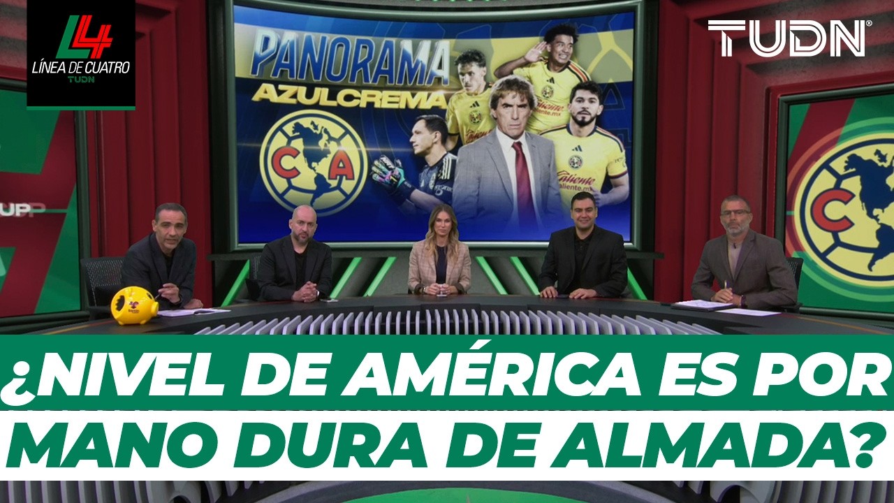 ¡AMÉRICA ILUSIONA! 🔵🟡💥 ¿Almada ya encontró la fórmula del éxito? | Línea de 4