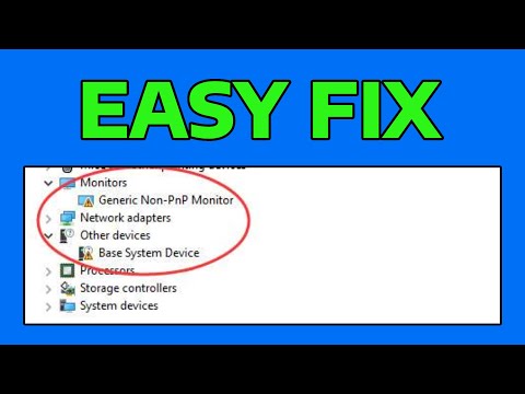 How To Fix Generic PnP Monitor Not Detected Problem in Windows 11
