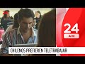 ¿Trabajo remoto o trabajo presencial?: chilenos prefieren trabajar más desde sus casas | 24 Horas