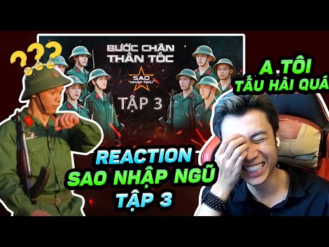 Ole Reaction || Cười không nhặt được mồm trước tình tiết tập 3 Sao Nhập Ngũ 2022