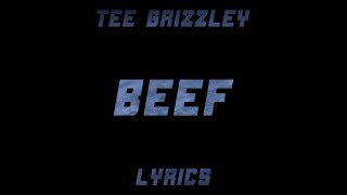 Video thumbnail of "Tee Grizzley Feat. Meek Mill - Beef (Lyrics)"