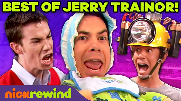 Jerry Trainor's Craziest Moments as Spencer Shay & Crazy Steve  | NickRewind