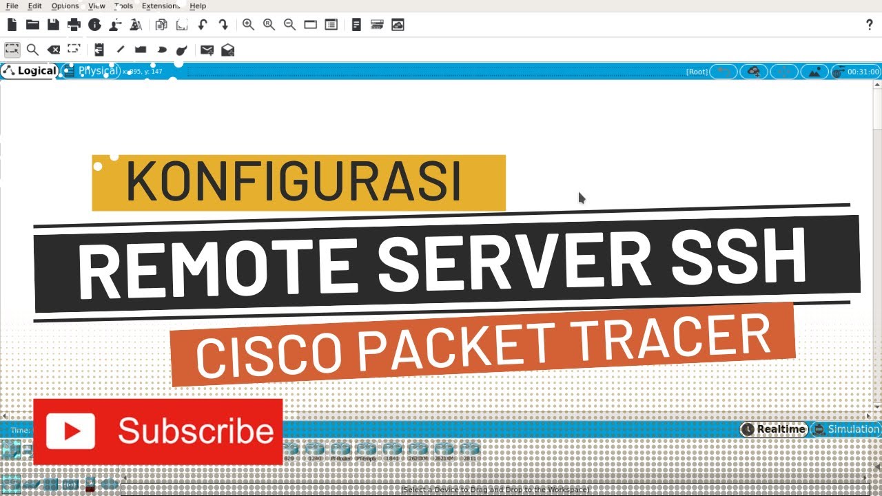 Konfigurasi Remoter Server SSH di Cisco Packet Tracer || ASJ TKJ - YouTube