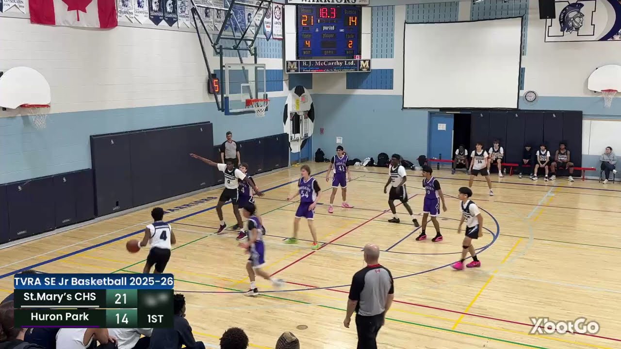 St  Mary's CHS vs Huron Park SS TVRA Southeast Jr Basketball Jan 19, 2026