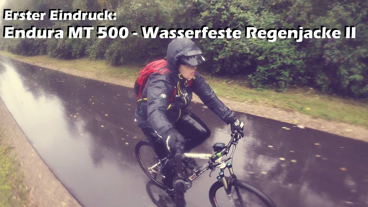 Erste Eindrücke: Endura MT500 Wasserdichte Regenjacke II Erste Eindrücke: Endura MT500 Wasserdichte Regenjacke II