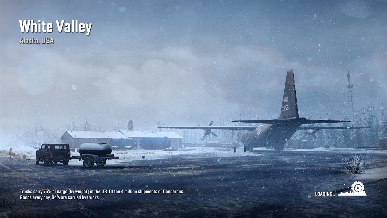 SnowRunner: White Valley, Alaska - OUT OF FUEL(НЕТ ТОПЛИВА)