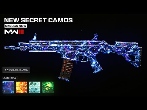 *UNLOCK* 4 Secret MW3 Camo Challenges \u0026 FREE Rewards… (NEW Warzone Missions) - Royal Helix Camo Bug