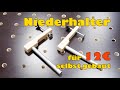 Niederhalter selbst bauen · 20mm Lochraster · schnell & günstig 👍