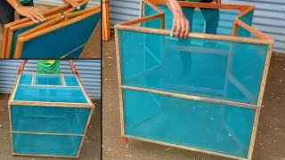 How to make a folding chicken coop/cage