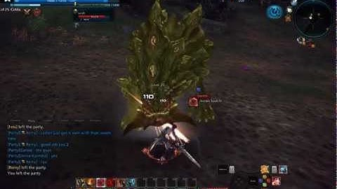 TERA, lvl 25 Warrior vs Basilisk