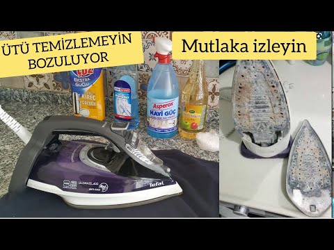 ÜTÜNÜZÜ BÖYLE TEMİZLEMEYİN ❌️Ütü  Bozulması🔹️Taban Düşmesi🔹️ Ütü Temizliği Nasıl Olmaz👉Tavsiyeler