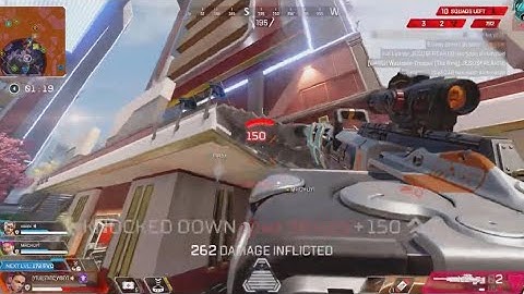 EPIC Kraber Shot to Lifeline (Apex Legends)