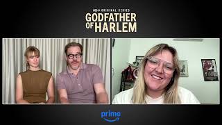 Lucy Fry and Michael Raymond-James on New York Vincent D Onofrio and Godfather of Harlem