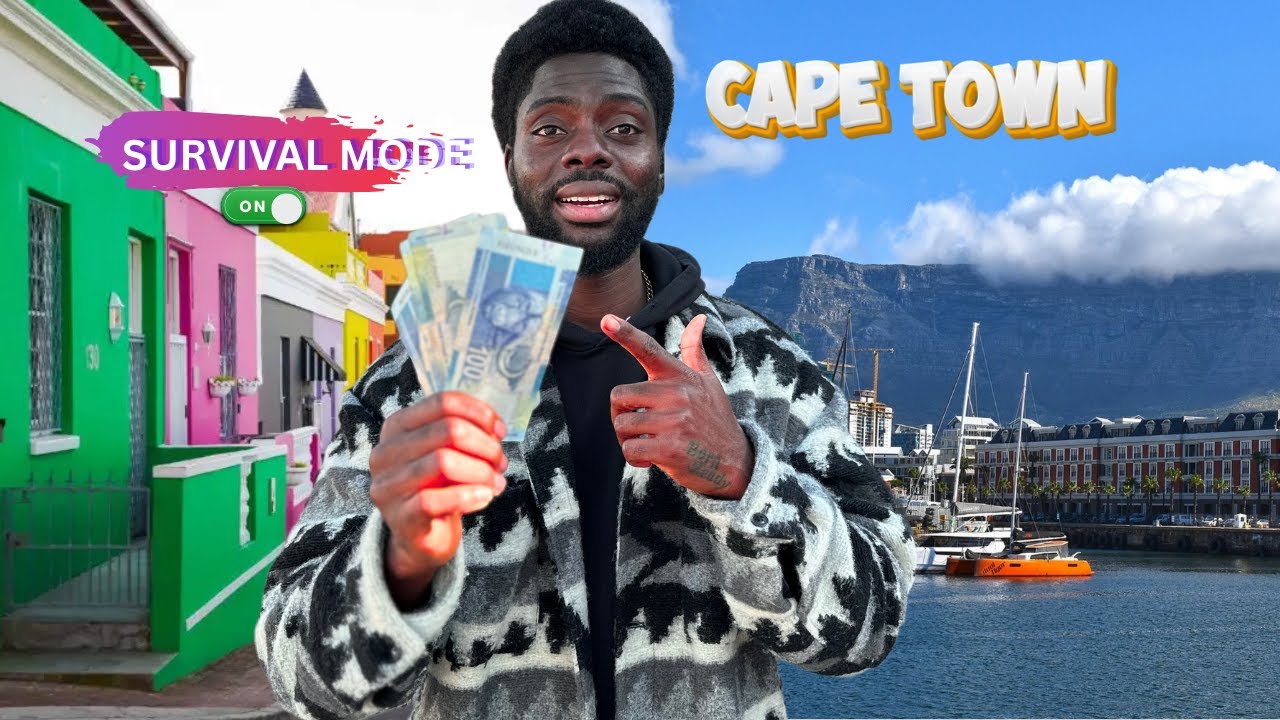 Surviving Cape Town on R500! Food Market Challenge!!
