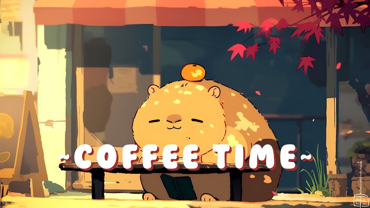 Capybara Beats & Lofi - Study & Chill Music Mix ~ Zen Moments ~ 🦫 🎮 ☕ | Study Aid