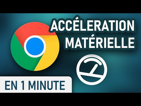 Vidéo: Comment désactiver l'accélération matérielle dans Chrome ?