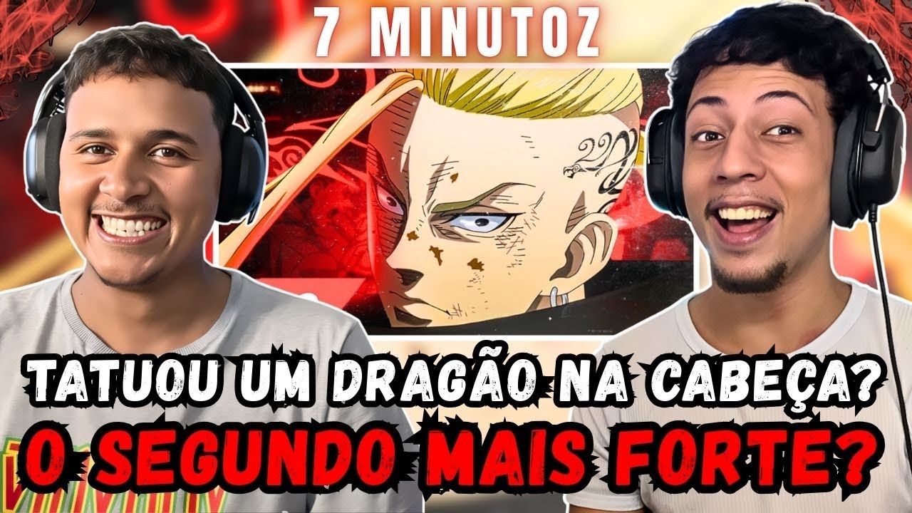 (TOP 2 DO ANIME?) REACT Rap do Draken (Tokyo Revengers) - CUIDADO COM O DRAGÃO | NERD HITS