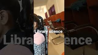 Library silence, pin drop silence study motivation best place to study free wifi