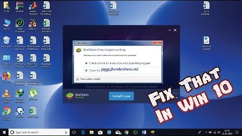 Windows 10 - Bluestacks Has Stopped Working *AntiVirus Problem* Fix Now🙂