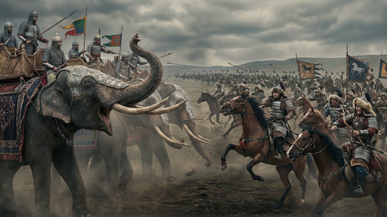 РАЗГРОМ монголов в битве при Кили: секретная стратегия Дели