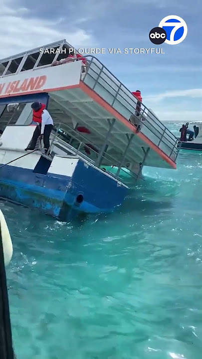 Passenger records 'traumatic' Bahamas boat capsize that left 1 dead