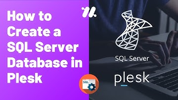 How to Create a SQL Server Database in Plesk