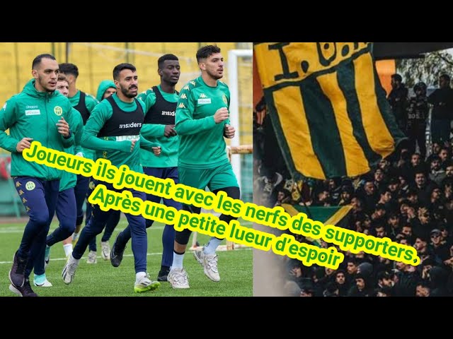 Joueurs ils jouent avec les nerfs des supporters. Après une petite