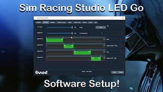 Sim Racing Studio LED Go Software Setup screenshot 2