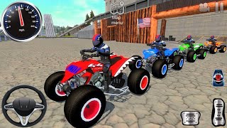 Juegos De Motos - Extreme Quad Bikes Impossible Driver #1- ATV Offroad Racing Android IOS GamePlay screenshot 5