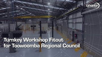 Turnkey Workshop Fitout for Toowoomba Regional Council | Levanta Workshop Solutions