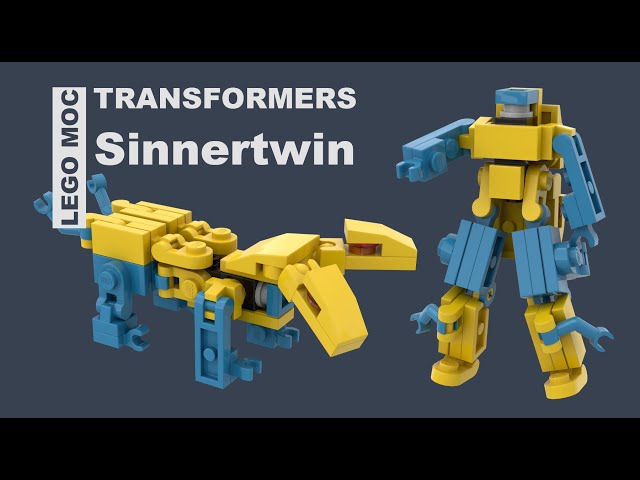 LEGO MOC Transformers G1 Mirage Mini Mecha by FreshBricks