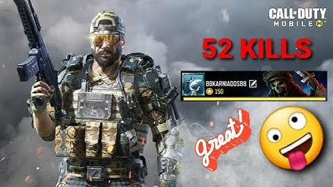 CALL OF DUTY MOBILE - MULTIPLAYER - HARDPOINT - RUST - 52 KILLS