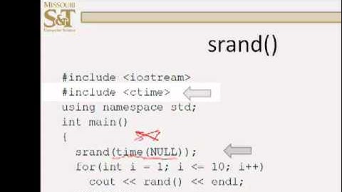 C++ Lesson 9.0 - Random Number Generation