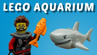 Building an aquarium for my LEGO Zoo!