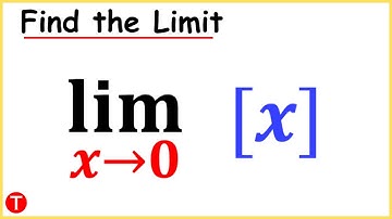Limit of [x] as x approaches 0 | Limit of Greatest Integer Function as x→0
