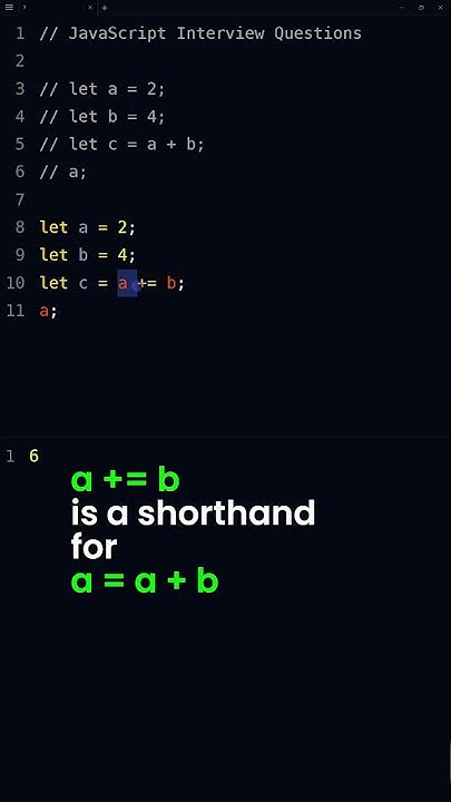 Guess the Output | JavaScript Interview Questions | Let Reassignment ...